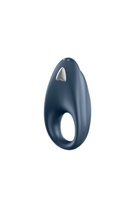 Thumbnail for Satisfyer - Powerful One Bluetooth Cock Ring - Navy - Stag Shop
