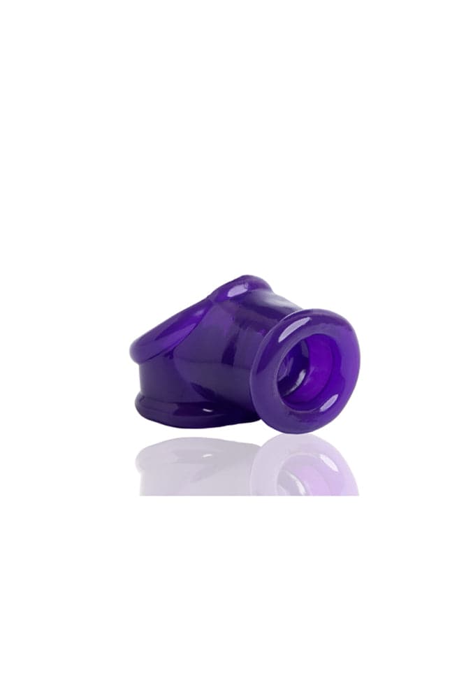 Oxballs - Powersling Cock Ring w/ Ball Stretcher - Purple - Stag Shop