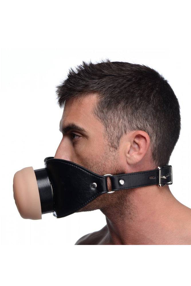 XR Brands - Master Series - Pussy Face - Oral Sex Mouth Gag - Stag Shop