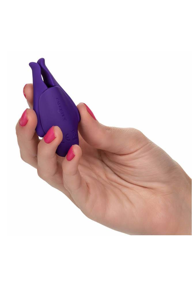Cal Exotics - Nipple Play - Rechargeable Nipplettes - Purple - Stag Shop
