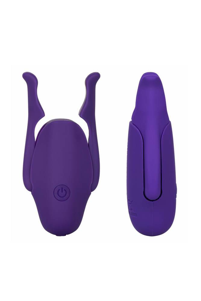 Cal Exotics - Nipple Play - Rechargeable Nipplettes - Purple - Stag Shop