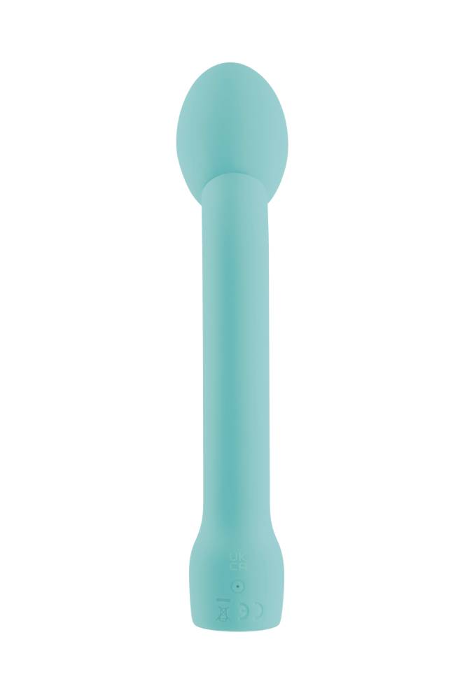 Adam & Eve - Rechargeable Silicone Power G-Gasm Delight Vibrator - Teal - Stag Shop