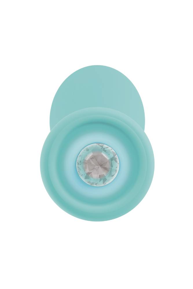 Adam & Eve - Rechargeable Silicone Power G-Gasm Delight Vibrator - Teal - Stag Shop