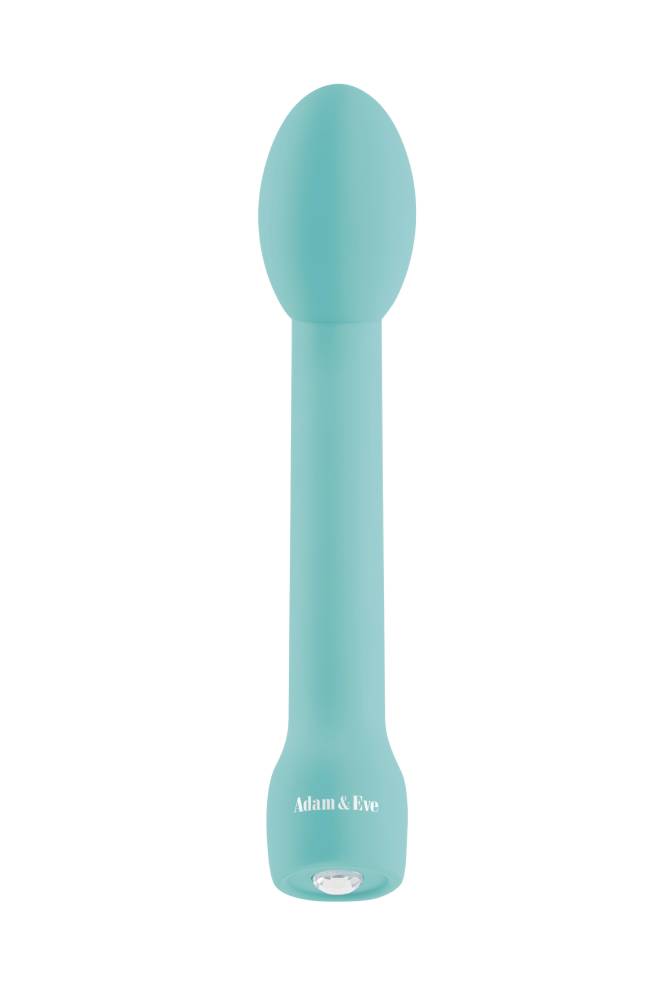 Adam & Eve - Rechargeable Silicone Power G-Gasm Delight Vibrator - Teal - Stag Shop
