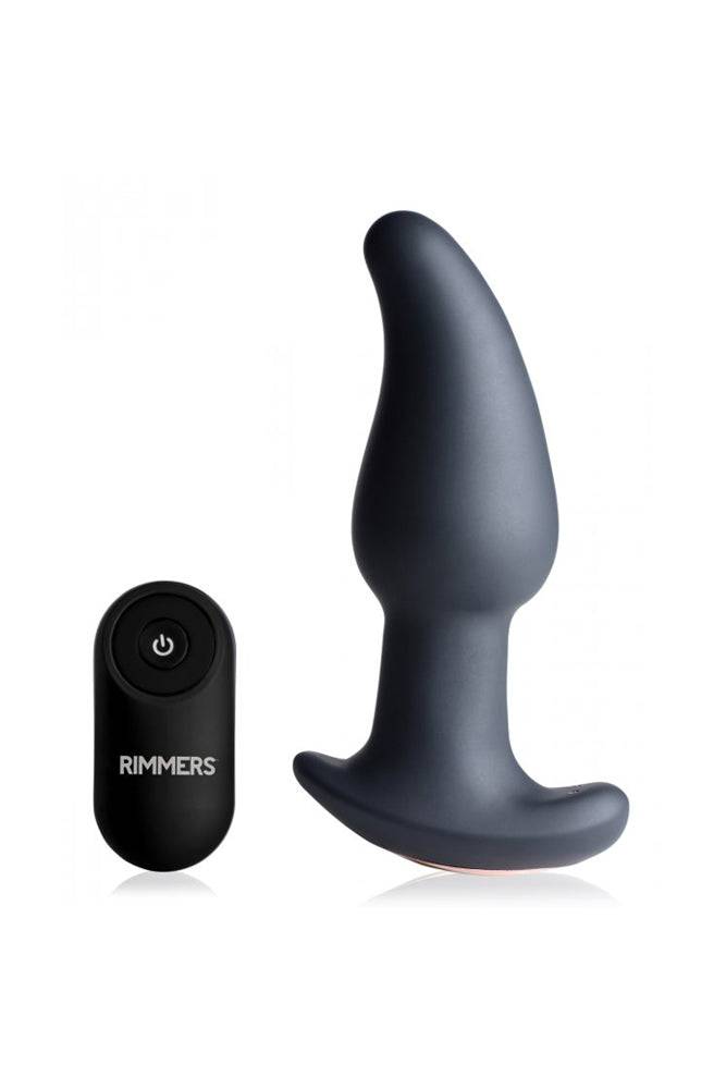 XR Brands - Rimmers - GyroM Rimming Plug & Remote - Black - Stag Shop
