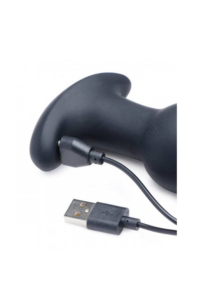 XR Brands - Rimmers - GyroM Rimming Plug & Remote - Black - Stag Shop