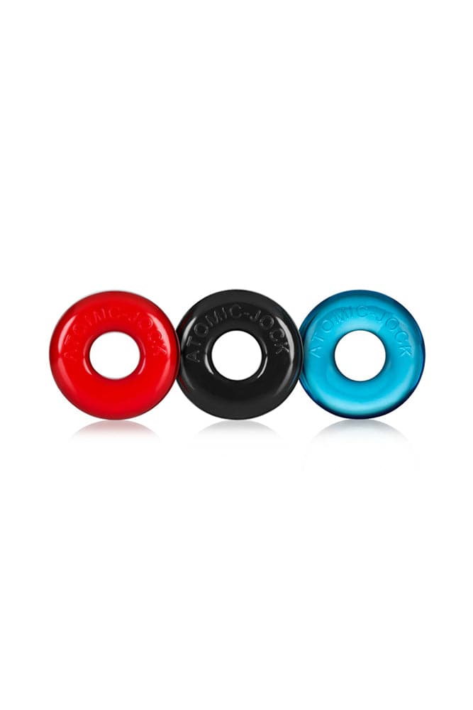 Oxballs - Ringer 3-Pack Cock Rings - Assorted - Stag Shop