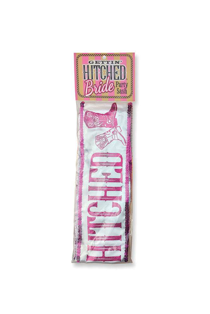 Little Genie - Gettin' Hitched Bride Sash - Stag Shop