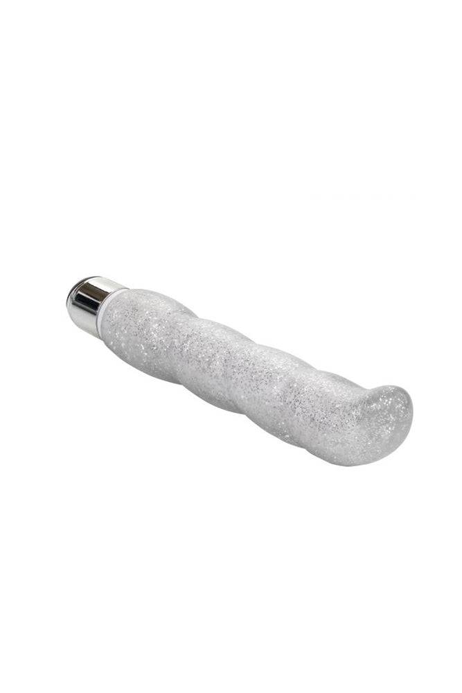 Cal Exotics - Naughty Bits - Screwnicorn Majestic G-spot Vibrator - Silver - Stag Shop