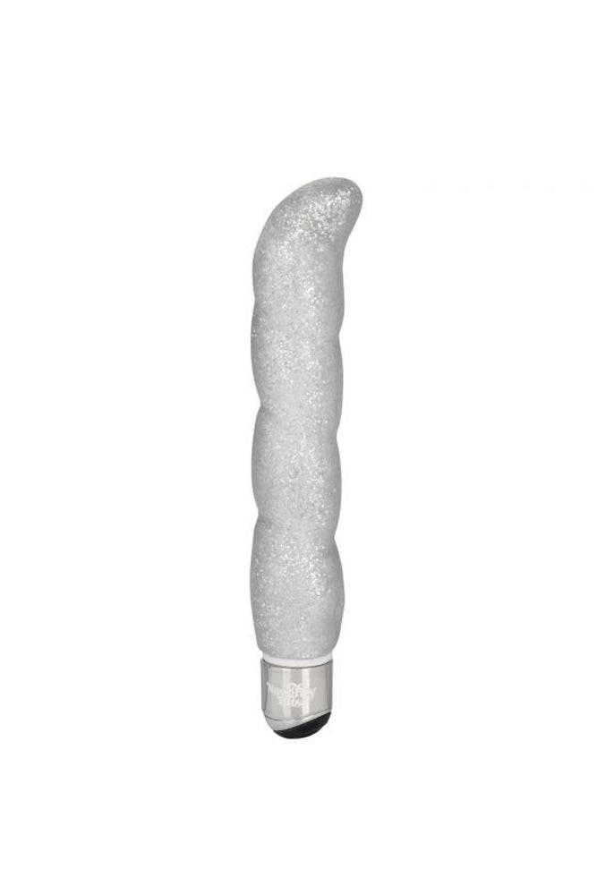 Cal Exotics - Naughty Bits - Screwnicorn Majestic G-spot Vibrator - Silver - Stag Shop