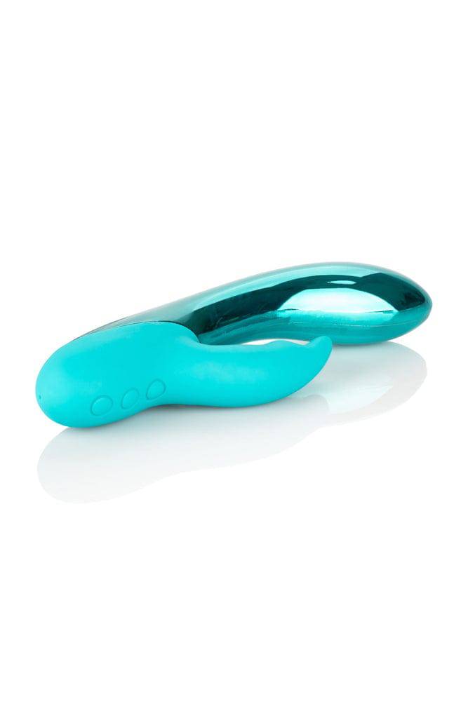 Cal Exotics - Dazz-LED - Brilliance LED Dual Vibrator - Teal - Stag Shop
