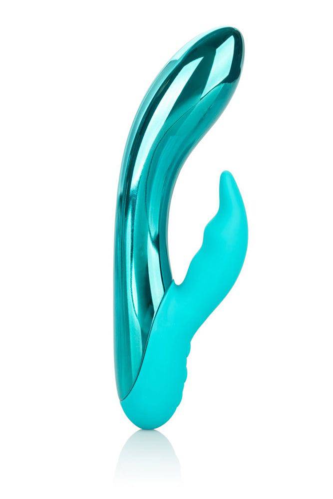 Cal Exotics - Dazz-LED - Brilliance LED Dual Vibrator - Teal - Stag Shop