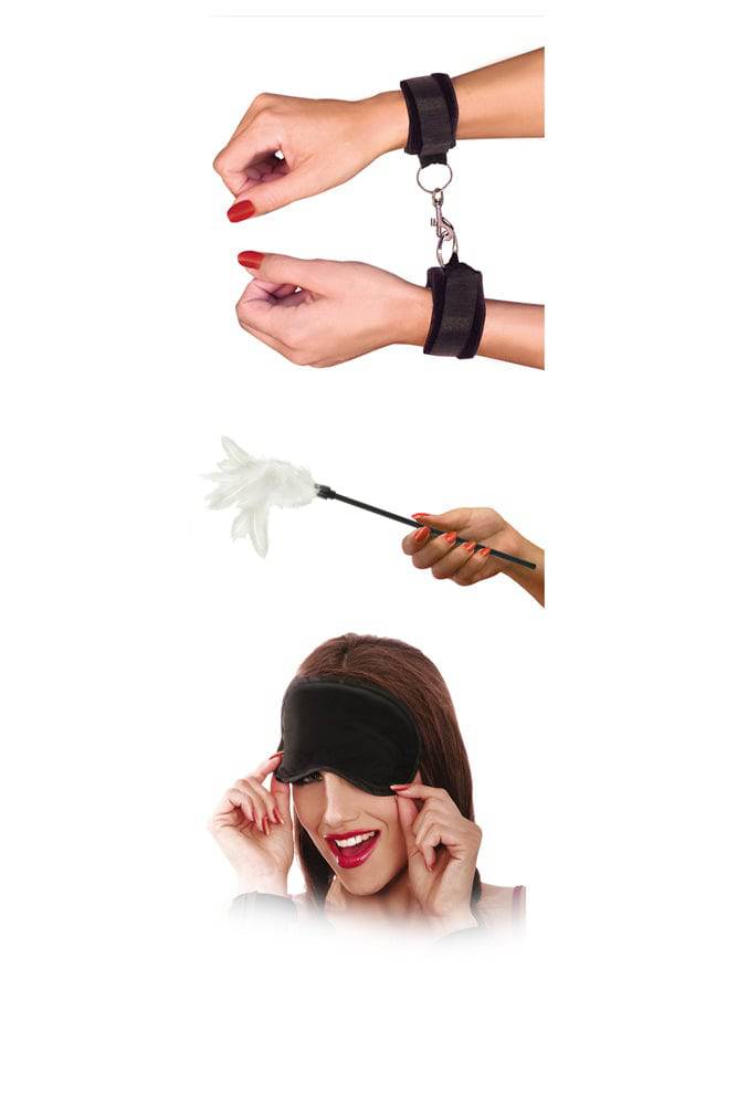 Pipedream - Fetish Fantasy - Sensual Seduction Kit - 3 Piece Set - Stag Shop