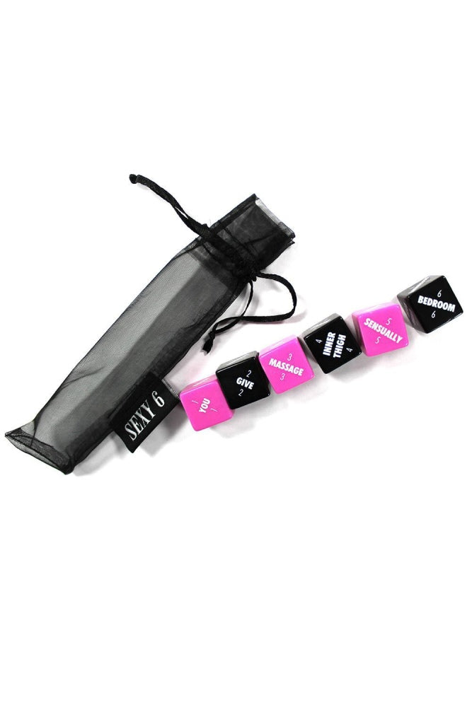 Creative Conceptions - Sexy 6 Foreplay Edition Dice - Stag Shop