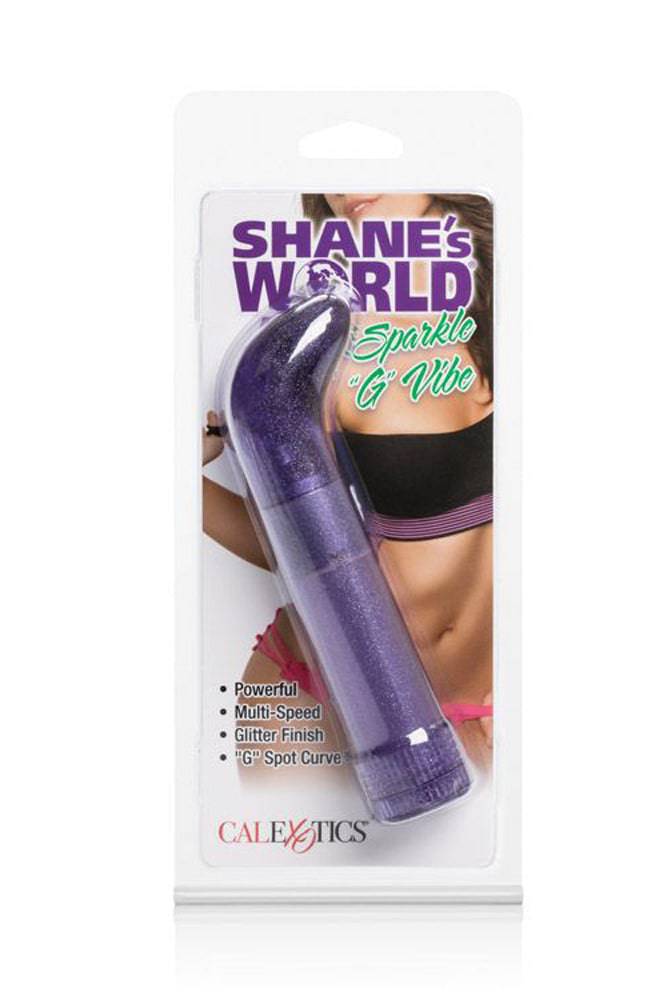 Cal Exotics - Shane's World - Sparkle G Vibe - Assorted Colours - Stag Shop