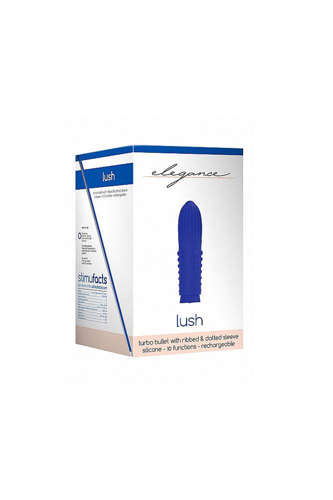 Shots Toys - Elegance - Lush Rechargeable Turbo Bullet - Assorted Colours - Stag Shop