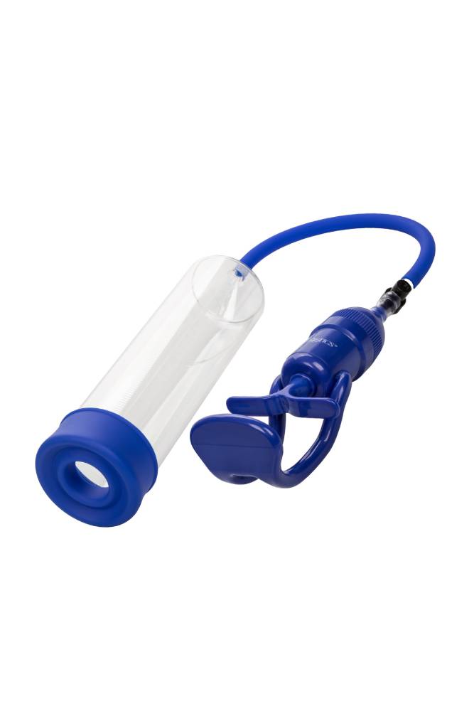Cal Exotics - Admiral - Sta-Hard Penis Pump - Blue - Stag Shop