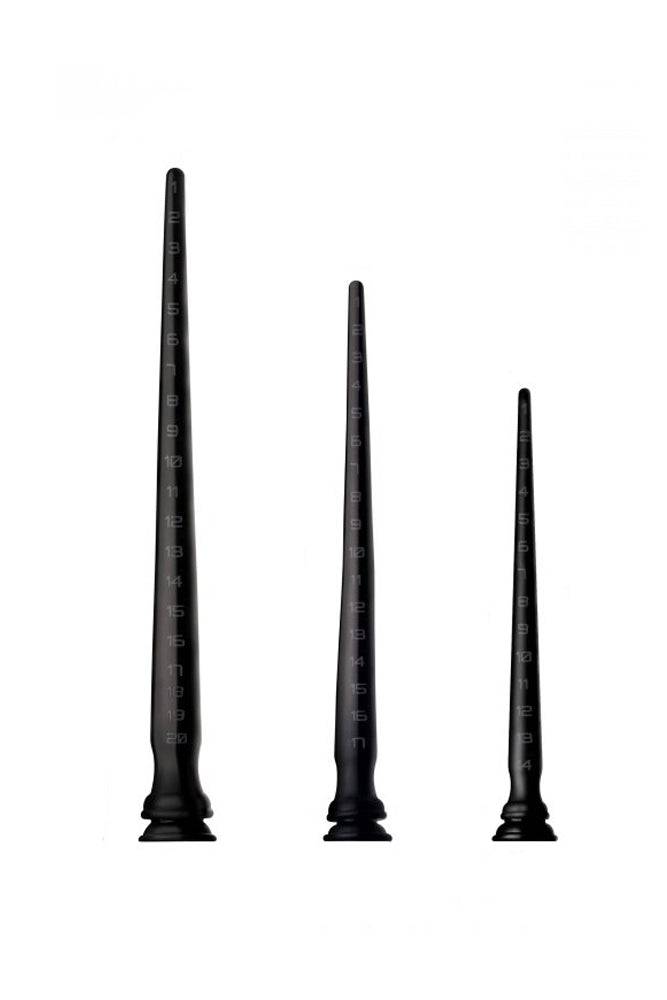 XR Brands - Hosed - Tapered Anal Snake Dildo - Assorted Sizes - Stag Shop