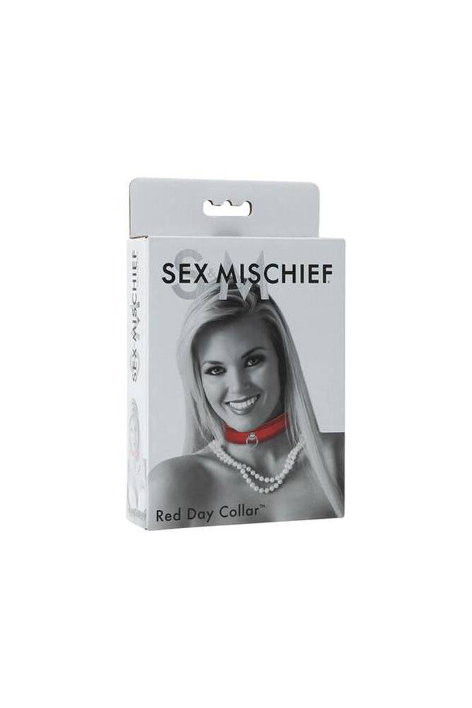 Sex & Mischief - Red Day Collar - Stag Shop