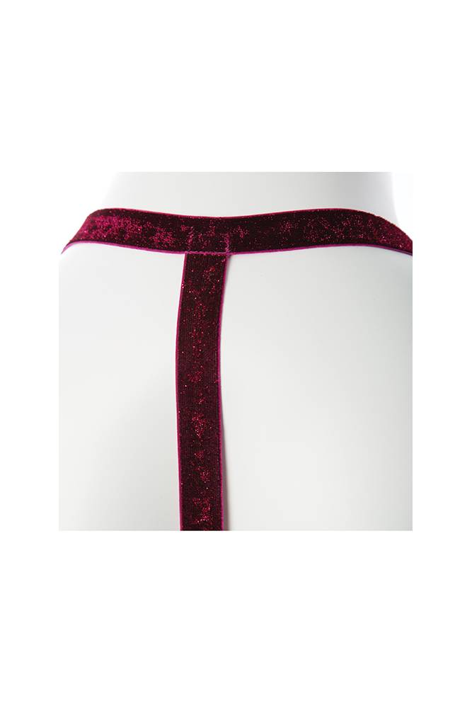 Shibari - Gender Fluid - Majesty Harness Top - Red - Stag Shop