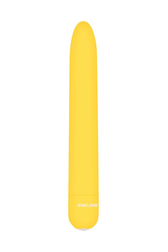 Evolved - Sunny Sensations Vibrator - Yellow - Stag Shop