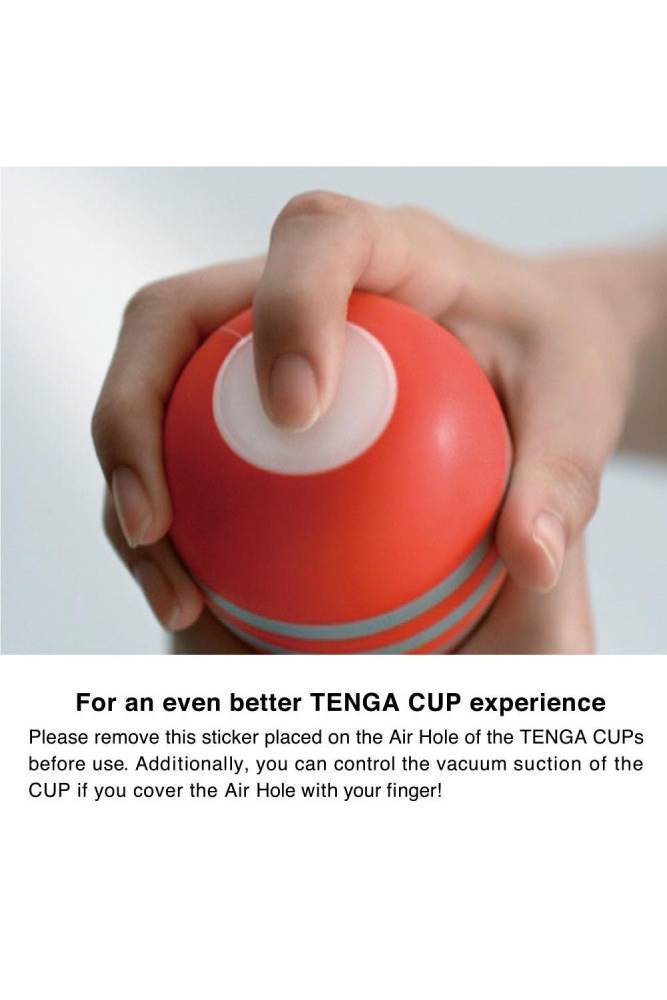 Tenga - Reusable Air Tech Masturbator Cup - Strong - Black - Stag Shop