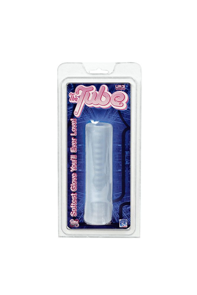 Doc Johnson - The Tube Masturbation Sleeve - Clear - Stag Shop