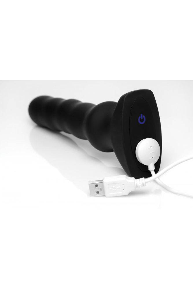 XR Brands - Thunderplugs - Silicone Vibrating & Squirming Butt Plug - Stag Shop