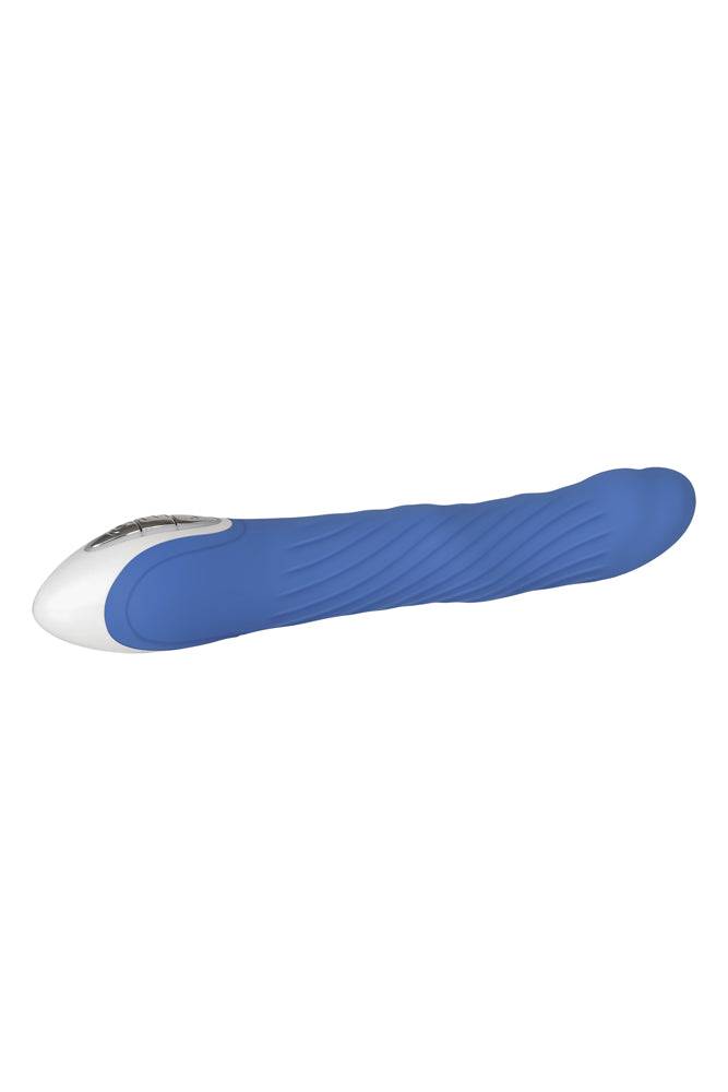 Evolved - Tidal Wave Textured Vibrator - Blue - Stag Shop