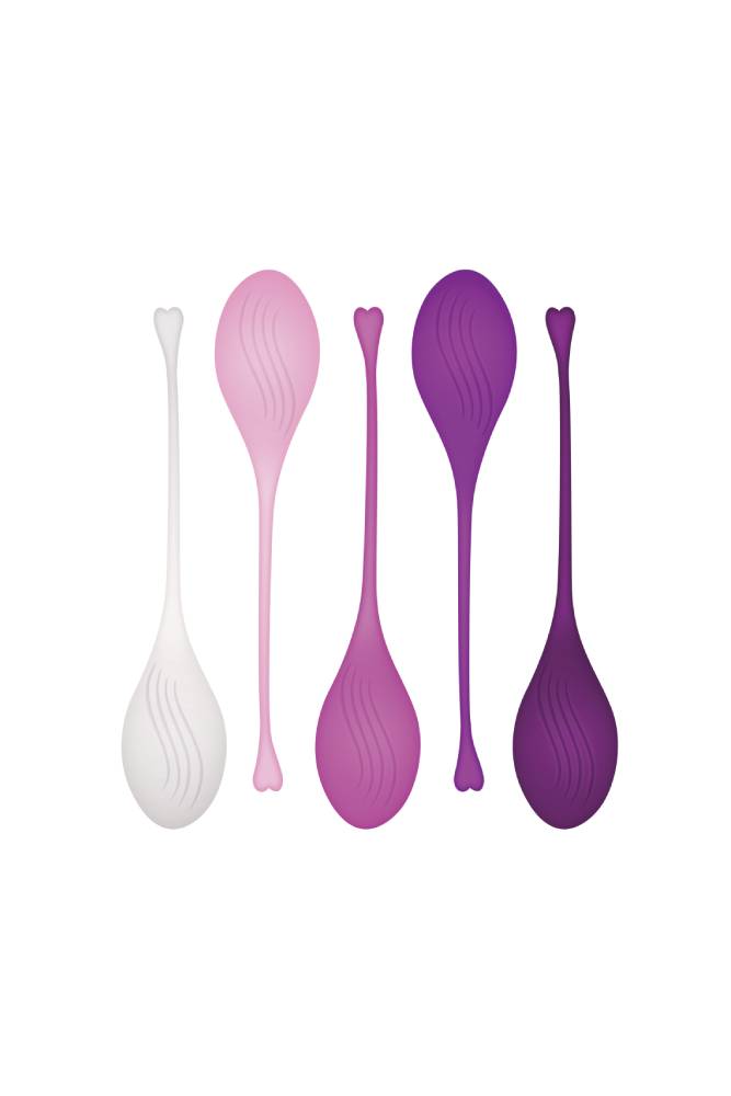 Evolved - Tight & Delight 5 Piece Kegel Ball Set - Multicolour - Stag Shop