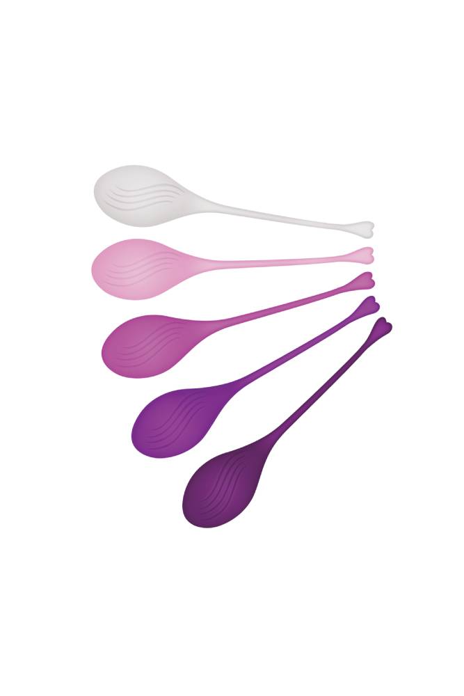 Evolved - Tight & Delight 5 Piece Kegel Ball Set - Multicolour - Stag Shop