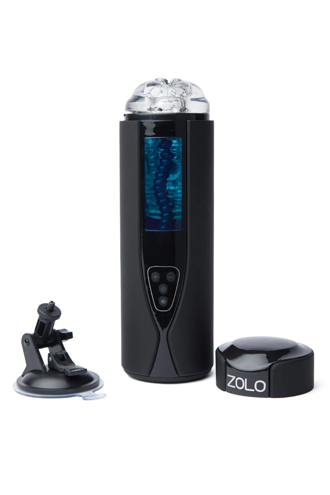 Zolo - Tornado Rechargeable Suction Cup Masturbator - Stag Shop