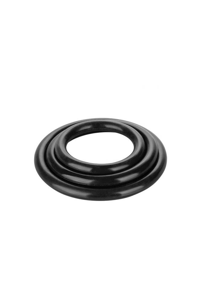 Cal Exotics - Tri-Rings Cock Ring Set - Black - Stag Shop
