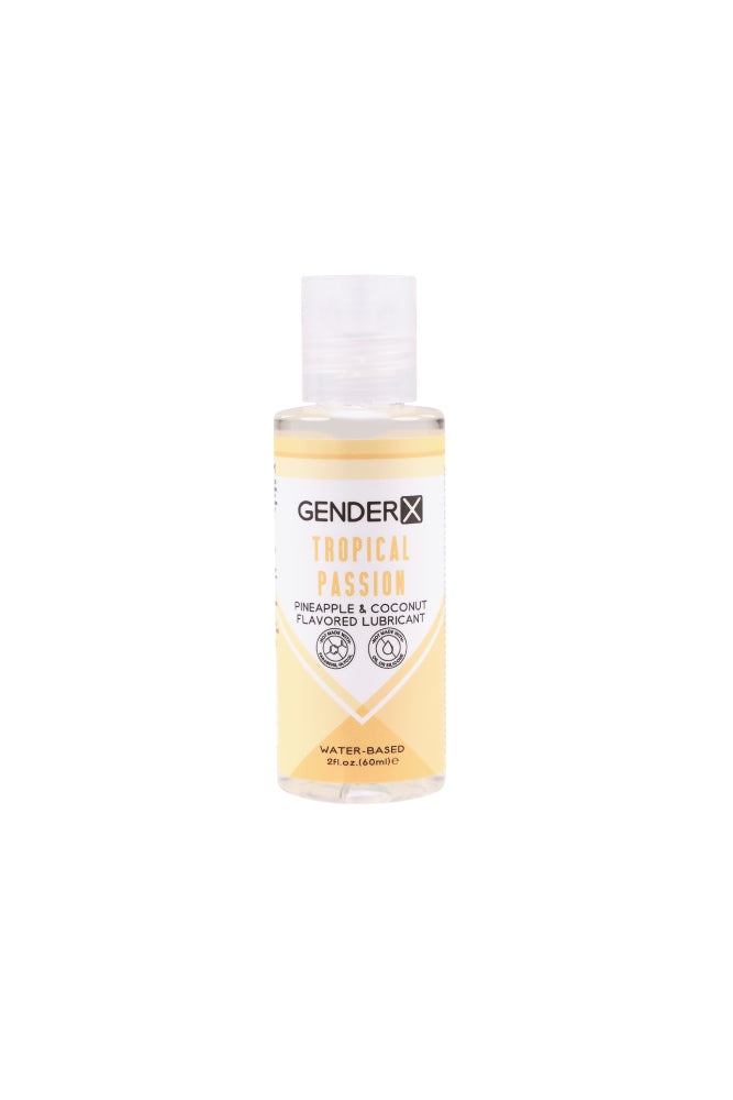 Gender X - Tropical Passion Flavoured Water Based Lubricant - Stag Shop