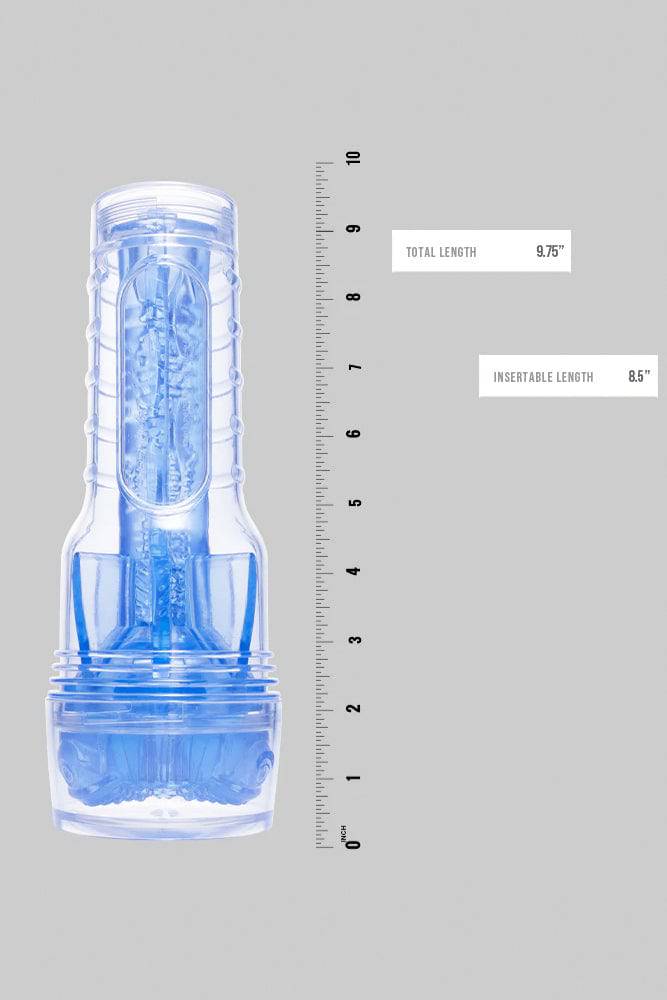 Fleshlight - Turbo Core Masturbator - Blue Ice - Stag Shop