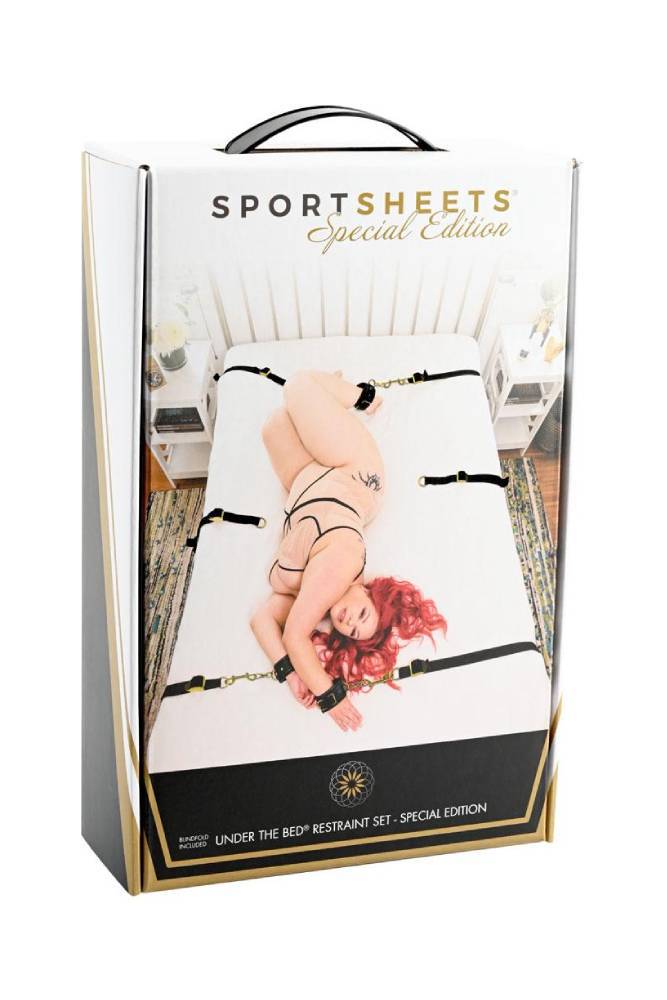 Sportsheets - Under the Bed Restraint Set - Special Edition - Stag Shop