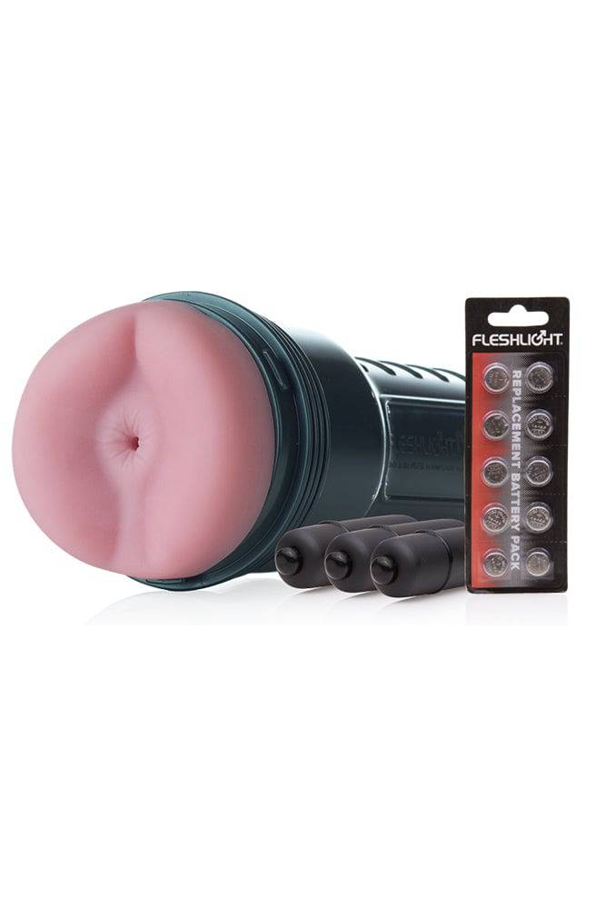 Fleshlight - Vibro Pink Bottom Touch Vibrating Masturbator - Stag Shop