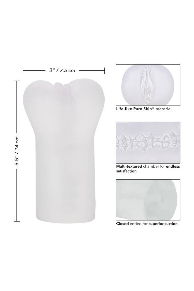 Cal Exotics - Boundless - Vulva Stroker - Frost - Stag Shop