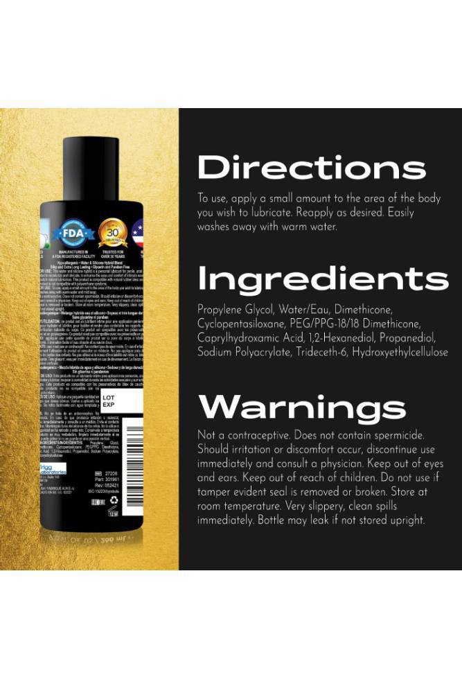 Wet - Gold - Hybrid Lubricant - 5 OZ - Stag Shop