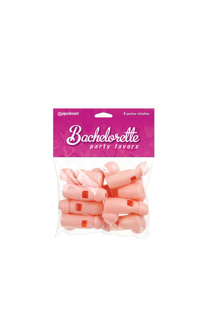 Pipedream - Bachelorette Party Favors - Pecker Whistles - 8 Pack - Stag Shop