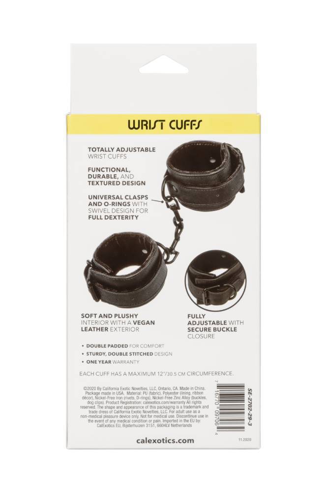 Cal Exotics - Boundless - Wrist Cuffs - Black - Stag Shop