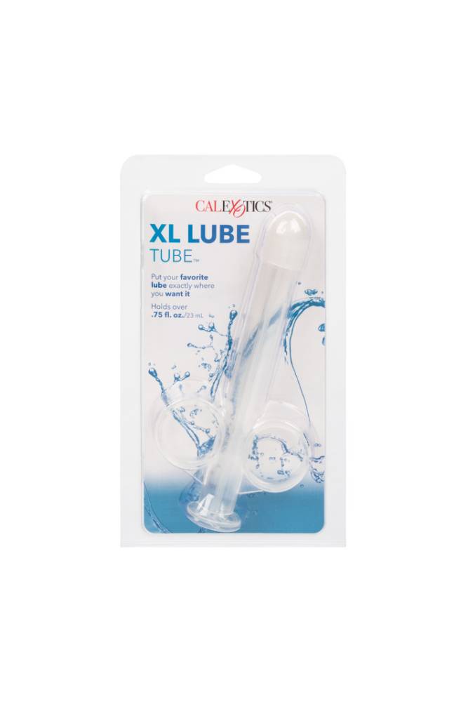 Cal Exotics - XL Lube Tube Lube Launcher - Clear - Stag Shop