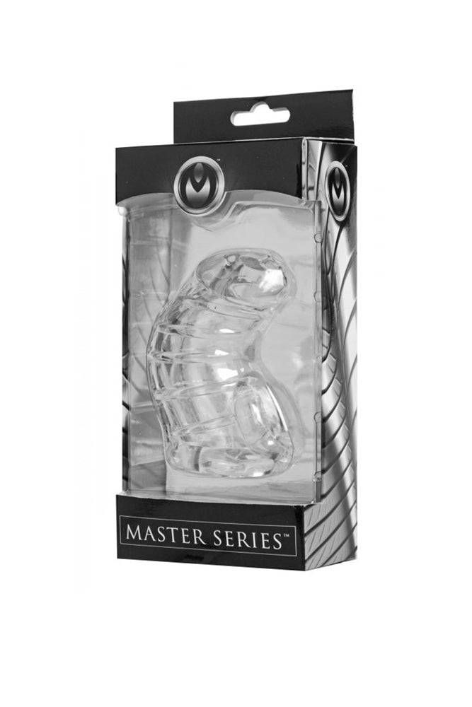 XR Brands - Master Series - Detained - Soft Body Chastity Cage - Stag Shop