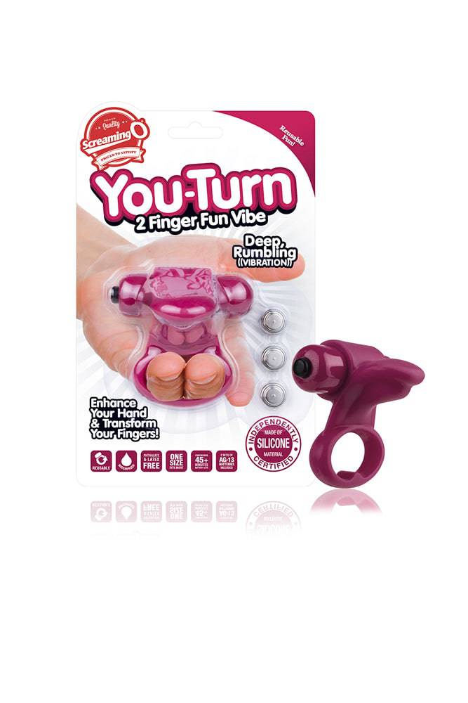 Screaming O - You-Turn 2 Finger Vibrator - Stag Shop