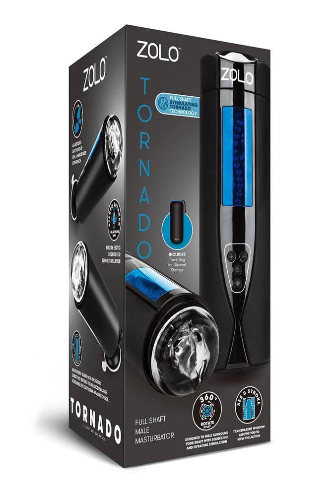 Zolo - Tornado Rechargeable Suction Cup Masturbator - Stag Shop