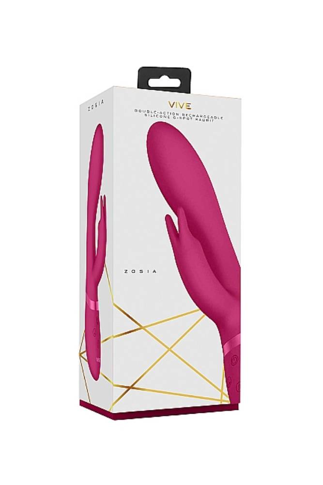Shots Toys - VIVE - Zosia Rabbit Vibrator - Pink - Stag Shop