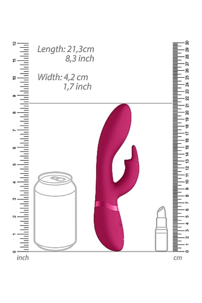 Shots Toys - VIVE - Zosia Rabbit Vibrator - Pink - Stag Shop