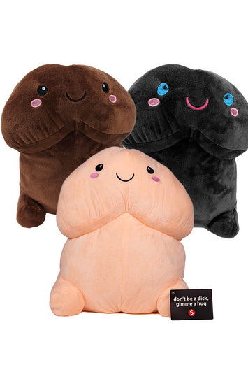 Shots Toys - 12 inch Short Penis Plushie - Various Colours - Stag Shop