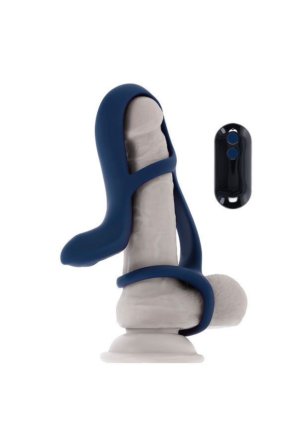 Zero Tolerance - Big Time Vibrating Penis Extender with Remote Control - Stag Shop