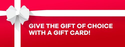 Give the gift of choice with a gift card!